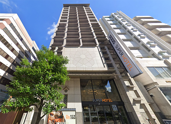 湯元「花乃井」スーパーホテル大阪天然温泉／大阪府大阪市西区江戸堀３－６－35